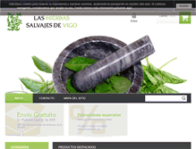 Tablet Screenshot of lashierbassalvajesdevigo.com